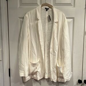 Express brand size XL open front lightweight jacket with pockets- NWT